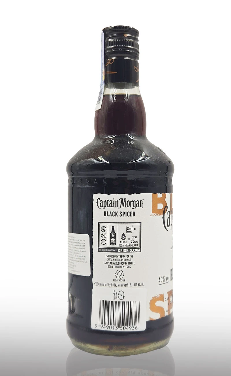 Rom, Captain Morgan Black Spiced 0.7L